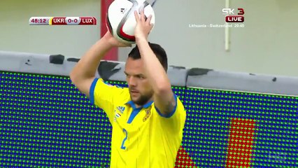 Artem Kravets 1:0 | Ukraine vs Luxembourg 14.06.2015