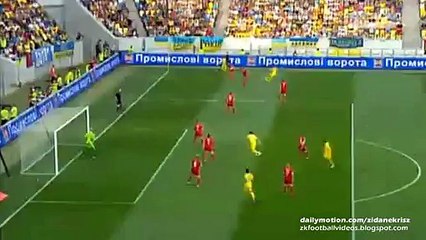 3-0 Yevhen Konoplyanka Goal - Ukraine vs Luxembourg 14.06.2015