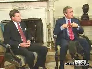 Peeance freeance-One of the weirder things Bush has said