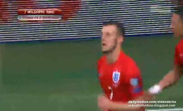 Wilshere Second Amazing Goal 1:2 | Slovenia vs England 14.06.2015