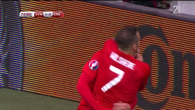 Slovenia - England 2-3, Wilshere (1-2, 73'), 14.06.2015. Full HD