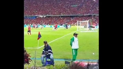 Gol Andrés Felipe Roa DIM 1X1 DEPORTIVO CALI CAMPEÓN 07-06-2015
