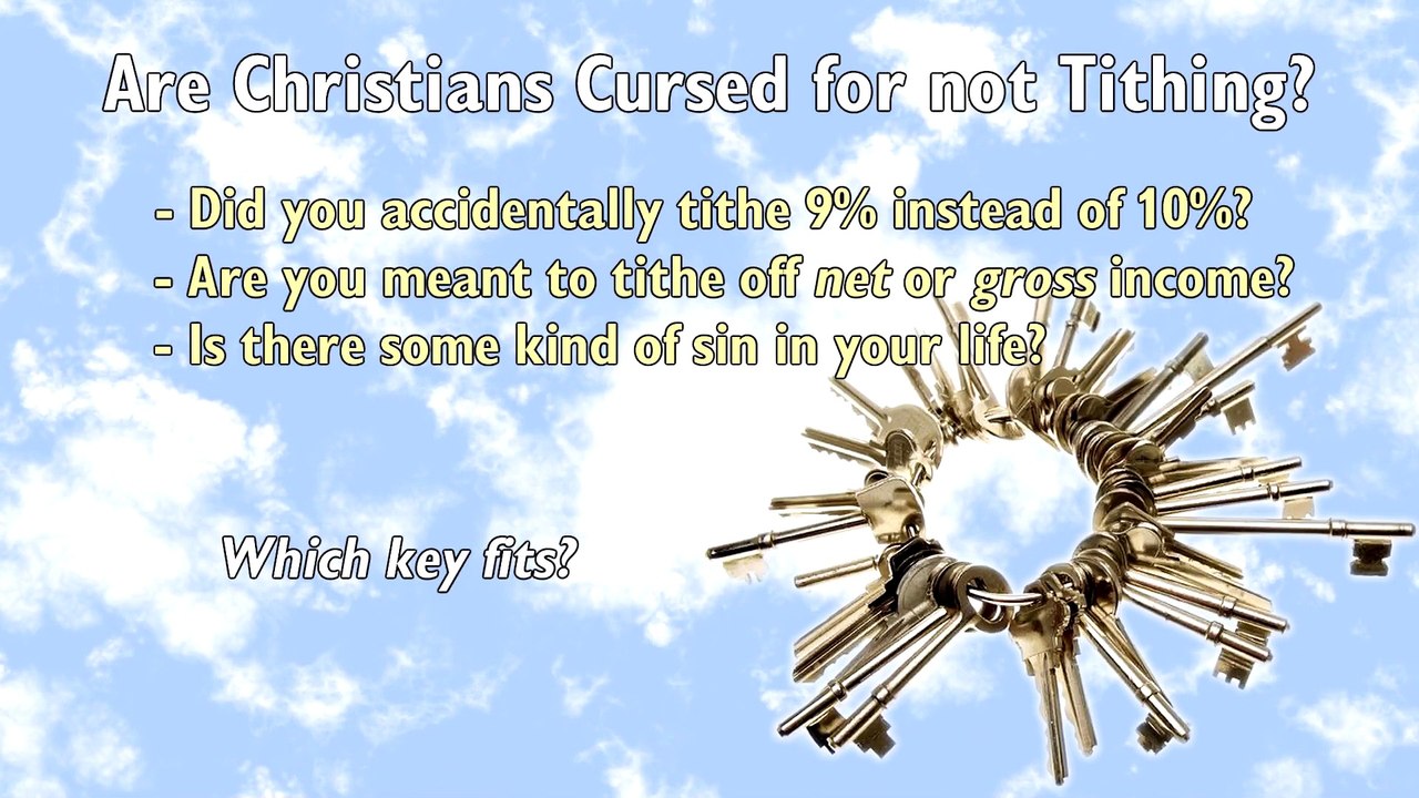 Tithing is not for Christians - Part 2