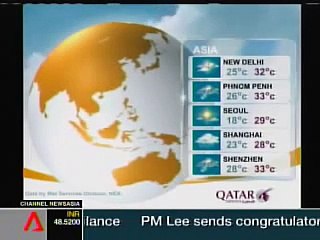 Channel NewsAsia's New Weather Graphics