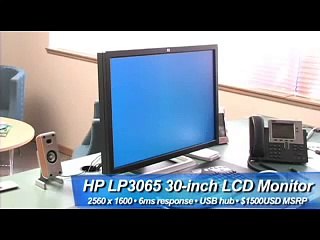 HP LP3065 30-inch LCD Monitor Review