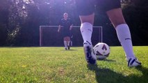 Learn to dribble past defenders like Lionel Messi -  Football soccer skills