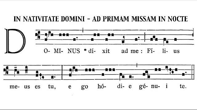 Introitus - Dominus dixit ad me