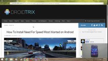 How To Install Need For Speed Most Wanted on Android