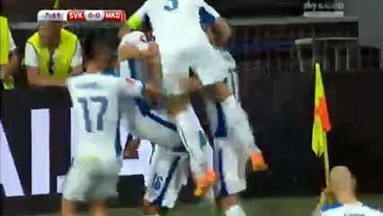 Kornel Salata 1:0 | Slovakia vs FYR Macedonia 14.06.2015