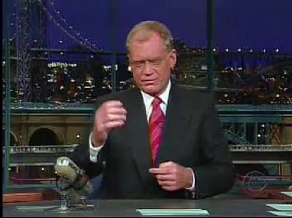 David Letterman - Dr Phil's Words of Wisdom - Change
