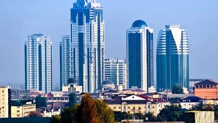 Chechnya GROZNY CITY modern chechen capital HD