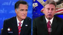 Gov  Gary Johnson debates Barack Obama and Mitt Romney 360p