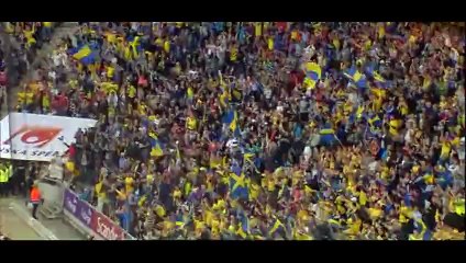 Goal Zlatan Ibrahimović - Sweden 2-0 Montenegro - 14-06-2015