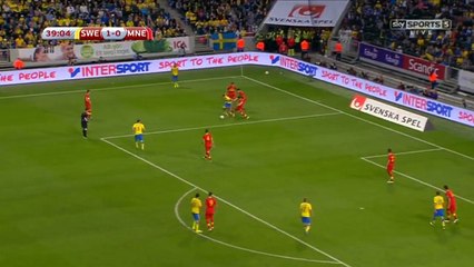 Ibrahimovic Goal 2:0 | Sweden vs Montenegro 14.06.2015