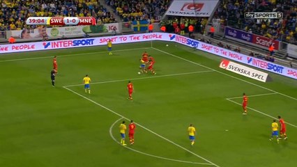 Ibrahimovic Goal 2:0 | Sweden vs Montenegro 14.06.2015