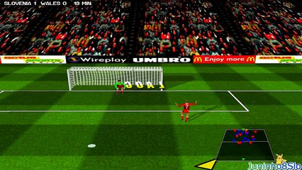 Actua Soccer 2-Slovenia vs Wales-Game 3