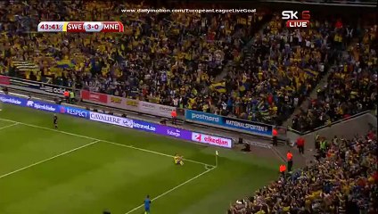 Zlatan Ibrahimovic 3_0 _ Sweden - Montenegro 14.06.2015 HD