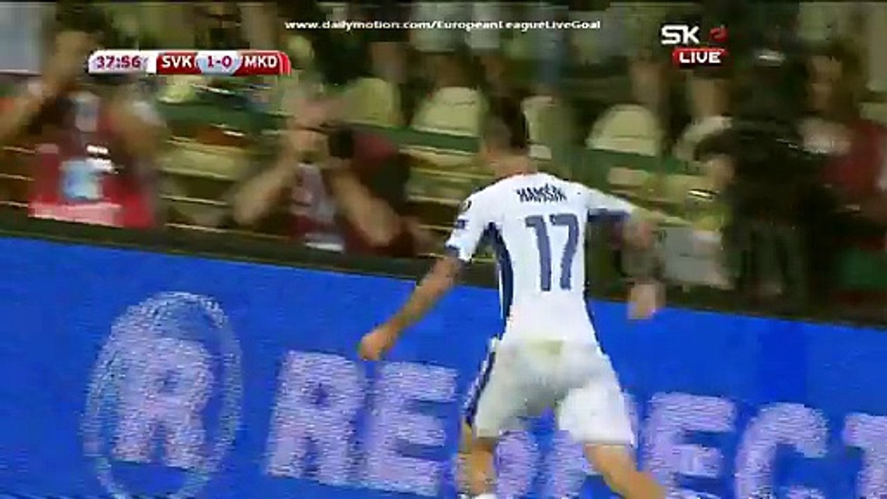 Kornel Salata 1:0 | Slovakia - FYR Macedonia 14.06.2015 HD