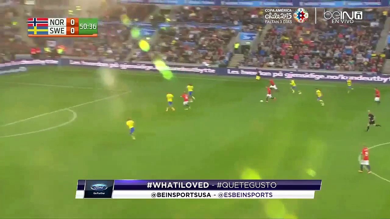 Martin Ödegaard vs Sweden | Norway v. Sweden 2015 Friendly Match