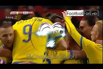 Sweden 2 - 0 Montenegro # Zlatan Ibrahimovic