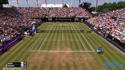Nadal vs. Troicki - Final Stuttgart 2015 [HD] | Highlights