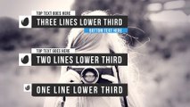 After Effects Project Files - Simple Lower Thirds - VideoHive 9170934
