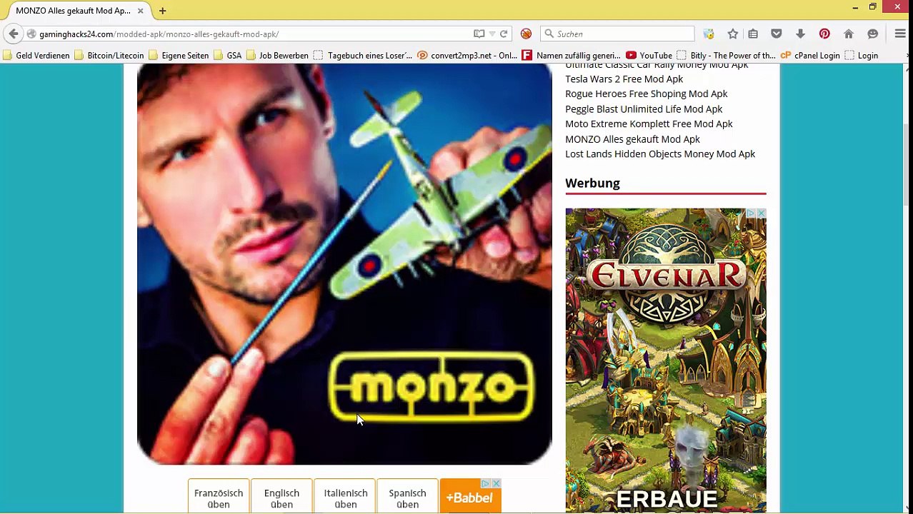 MONZO Modded APK [Deutsch]