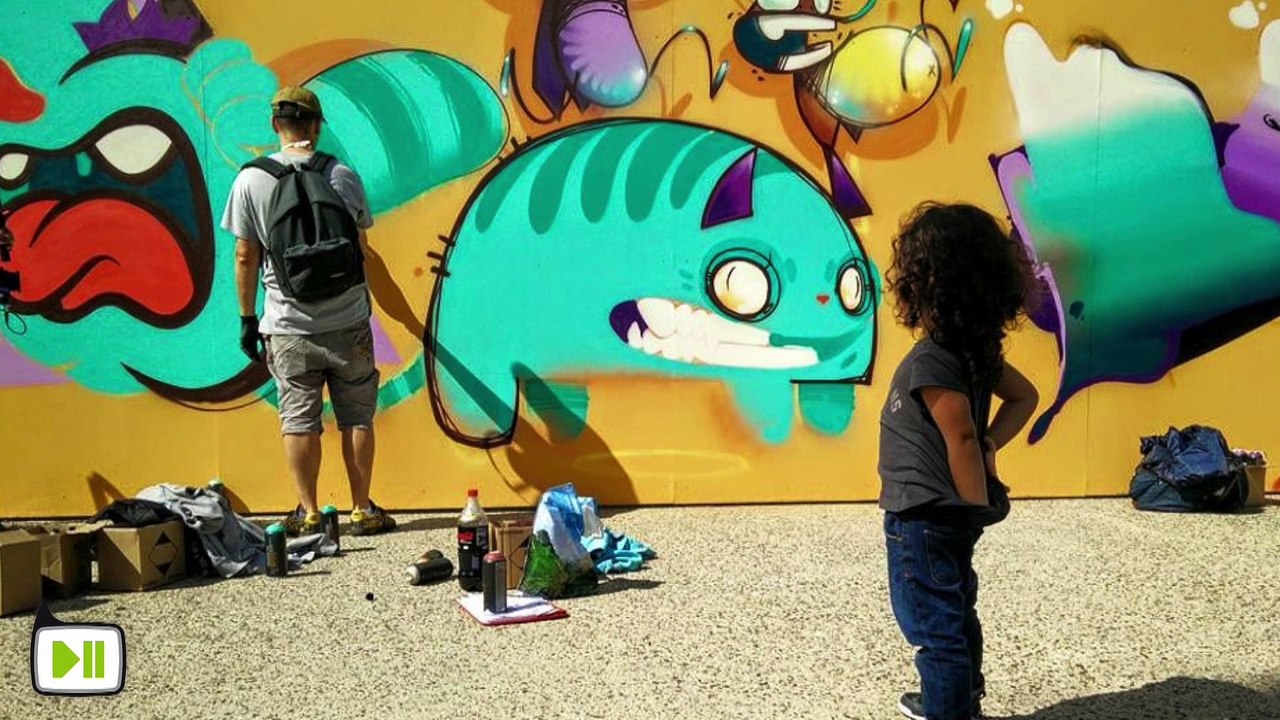 Contretemps 2015 Graff à Malraux Strasbourg GRAFFITI JAM : « Just Writing My Name » & SUMMER BLOCK PARTY