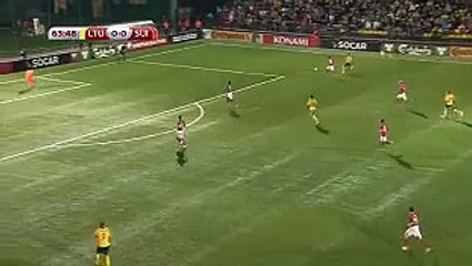 1:1 Amazing goal by Switzerland vs Lithuania