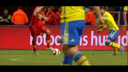 Goal Damjanović - Sweden 3-1 Montenegro - 14-06-2015