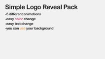 After Effects Project Files - Minimal Logo Reveal Pack - VideoHive 8992705