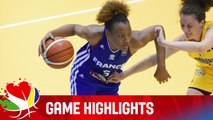 Romania v France - Game Highlights - Group A - EuroBasket Women 2015