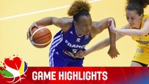 Romania v France - Game Highlights - Group A - EuroBasket Women 2015