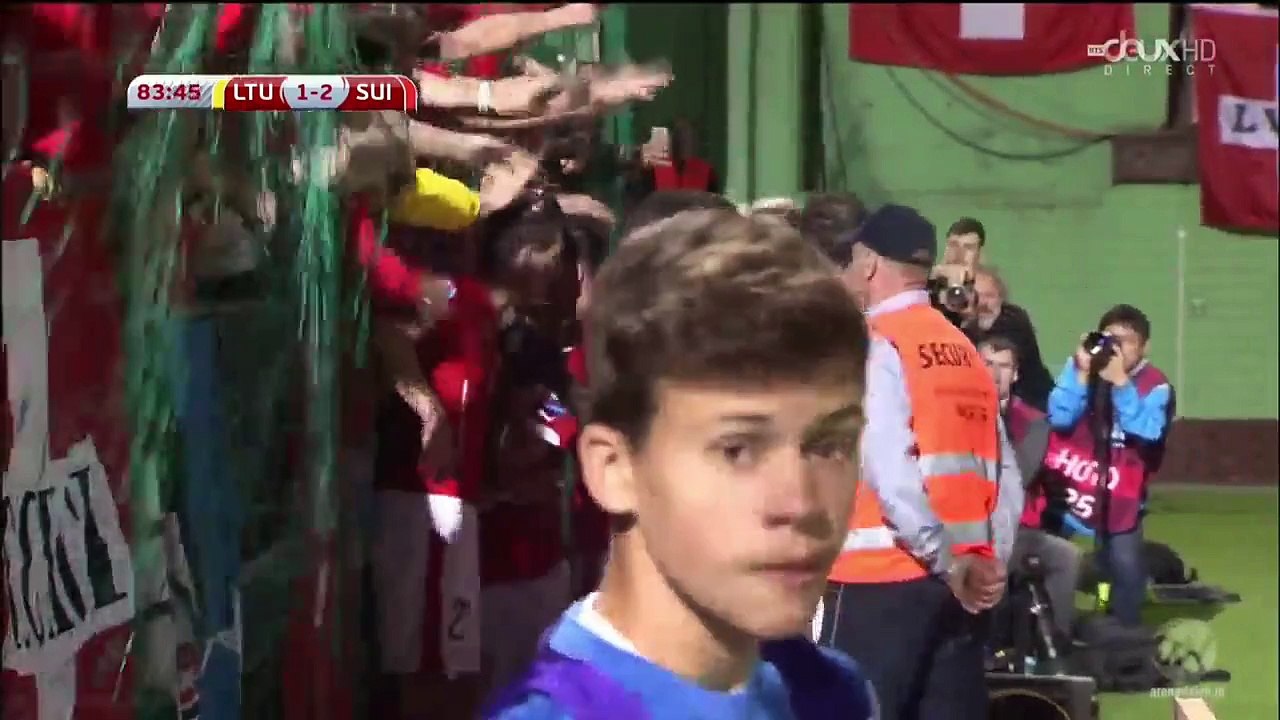 Shaqiri Solo Goal 1:2 | Lithuania vs Switzerland 14.06.2015