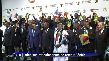 La justice sud-africaine tente de retenir le président soudanais