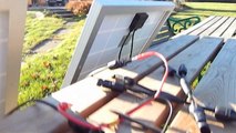 Solar Panel Melting Nails Arc Welding