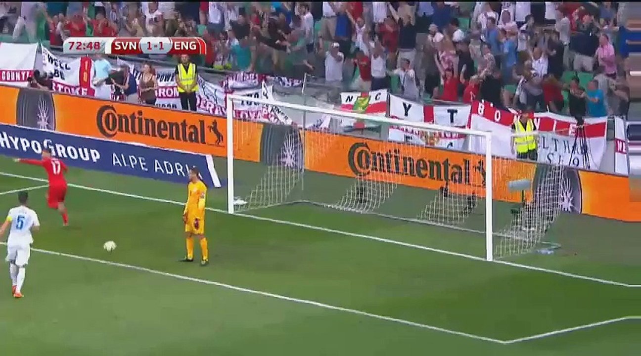 Slovenia 2-3 England ~ [Euro 2016 Qualification] - 14.06.2015 - All Goals & Highlights