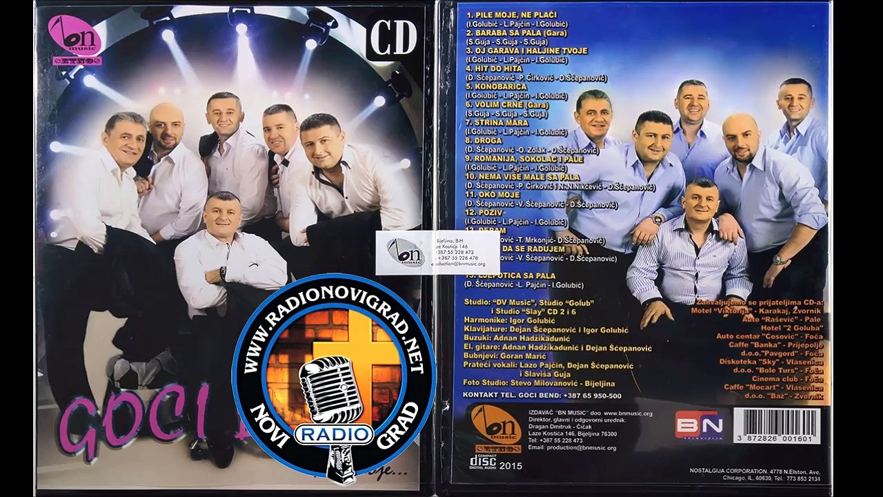 Goci Bend 2015 - Droga(ORIGINAL CD)