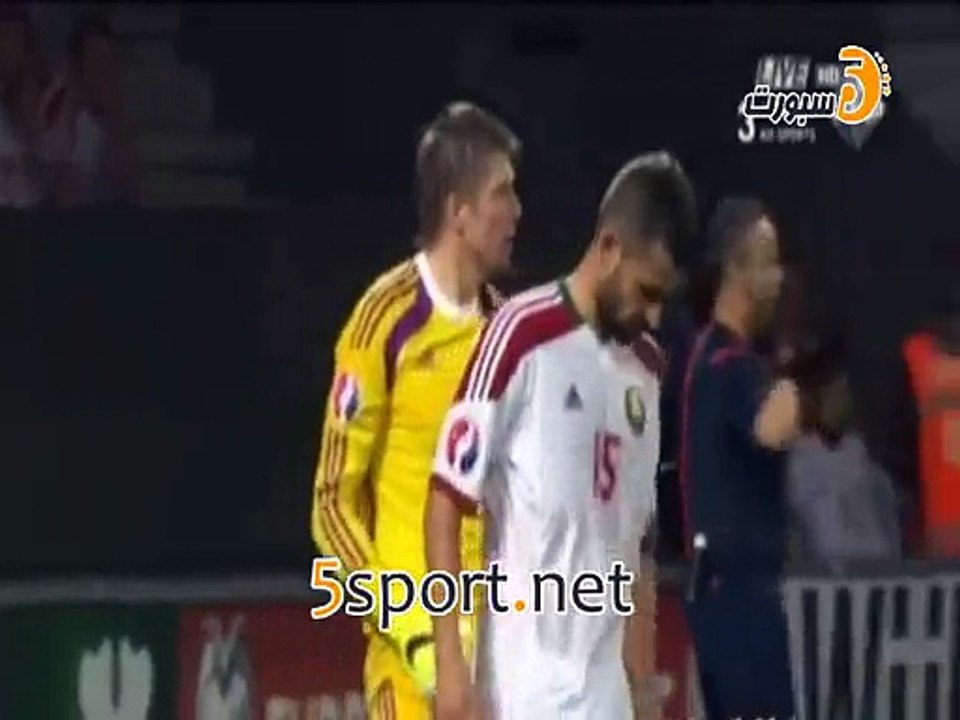 أهداف مباراة ( روسيا البيضاء 0-1 أسبانيا )  التصفيات المؤهلة ليورو 2016
