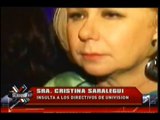 Cristina Saralegui le dice (Pendejos) a directores Univisión