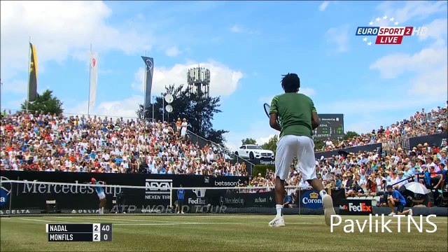 Rafael Nadal vs Gael Monfils Highlights ᴴᴰ MERCEDESCUP 2015