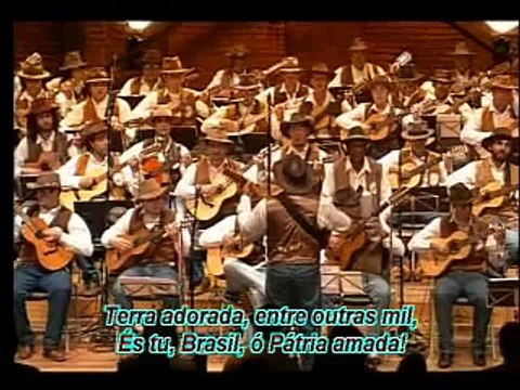 Orquestra Paulistana de Viola Caipira - Hino Nacional Brasileiro