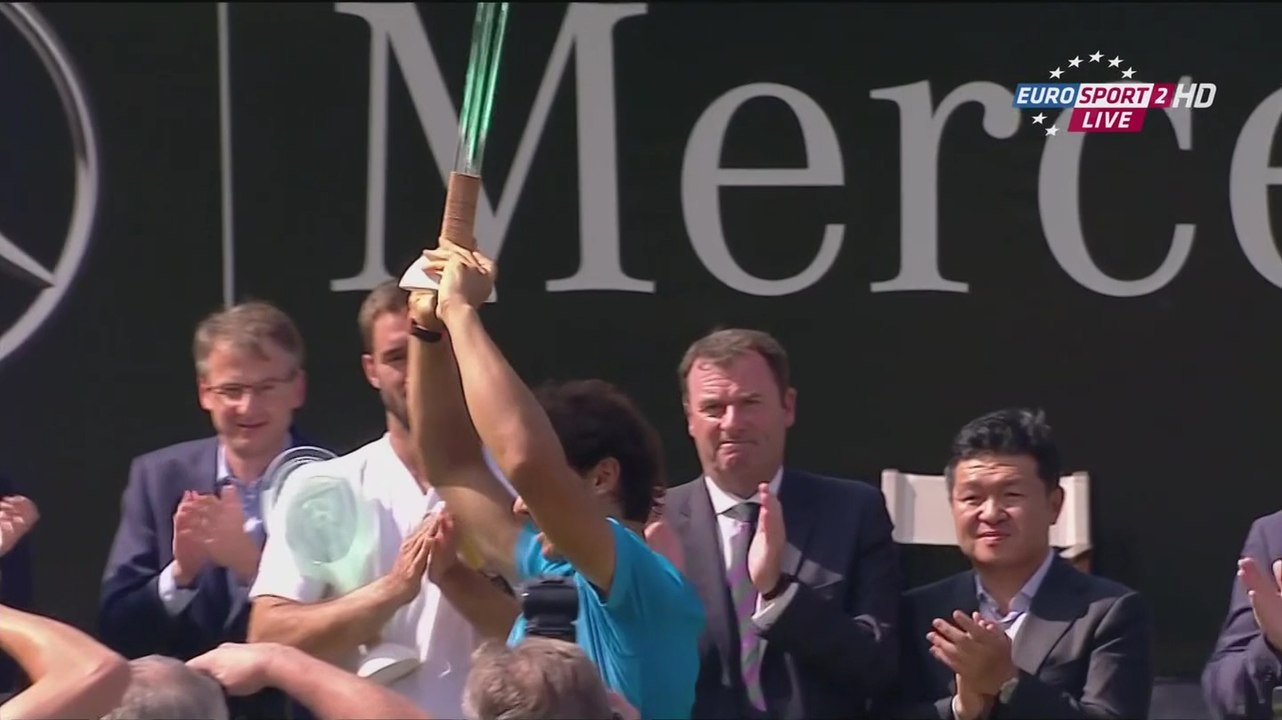 Nadal vs Troicki, Stuttgart Open 2015 (Finale), highlights HD + Trophy Ceremony - Mercedes Cup Final