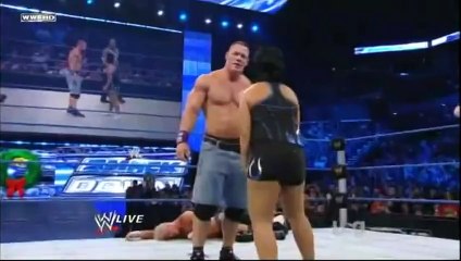 John Cena Kisses Vickie Guerrero