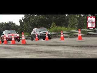 Mini Cooper Hatchback Versus Mini JCW