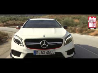 Jajal Mercedes-Benz GLA 45 AMG di Spanyol