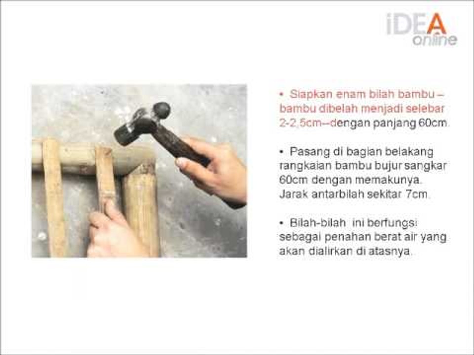 Kreasi Kolam Bambu