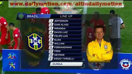 Brazil vs Peru LINE UP information