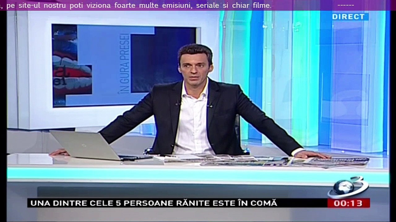 In Gura Presei 14 iunie 2015 duminica cu Mircea Badea