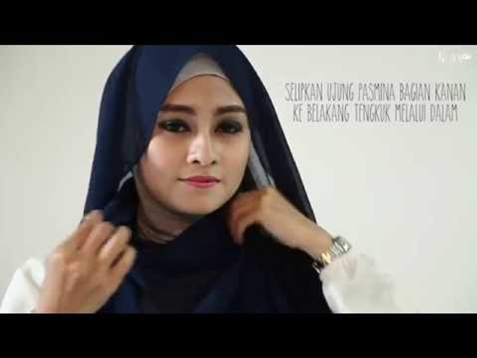 Hijab Tutorial Tanpa Peniti
